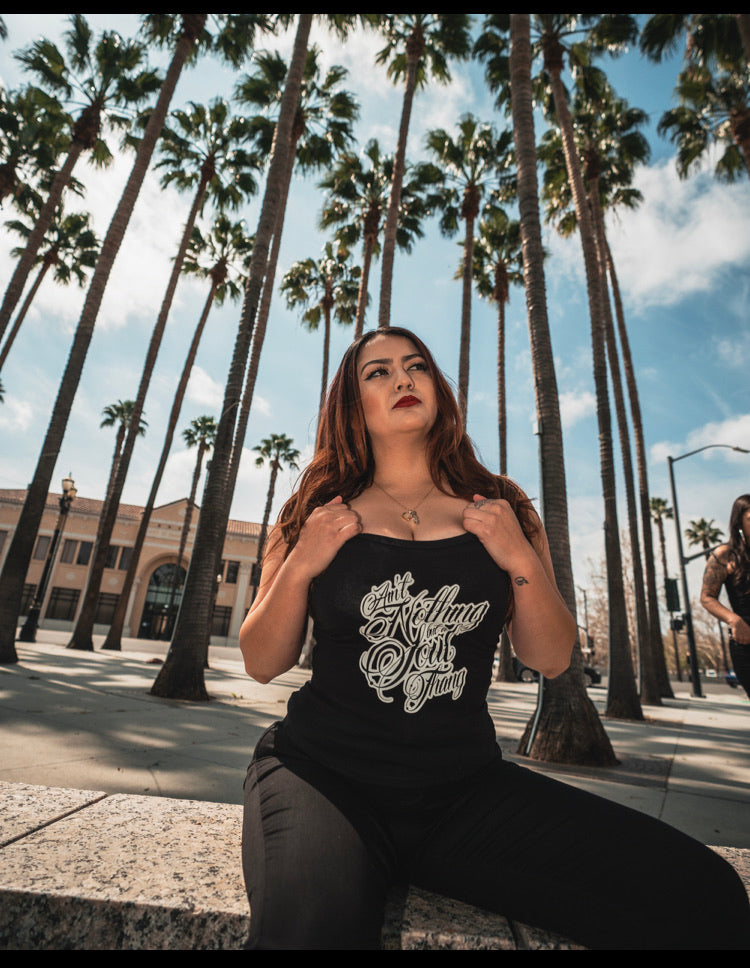 Ain't Nothing But A Soul Thang Women's Black Tank Top